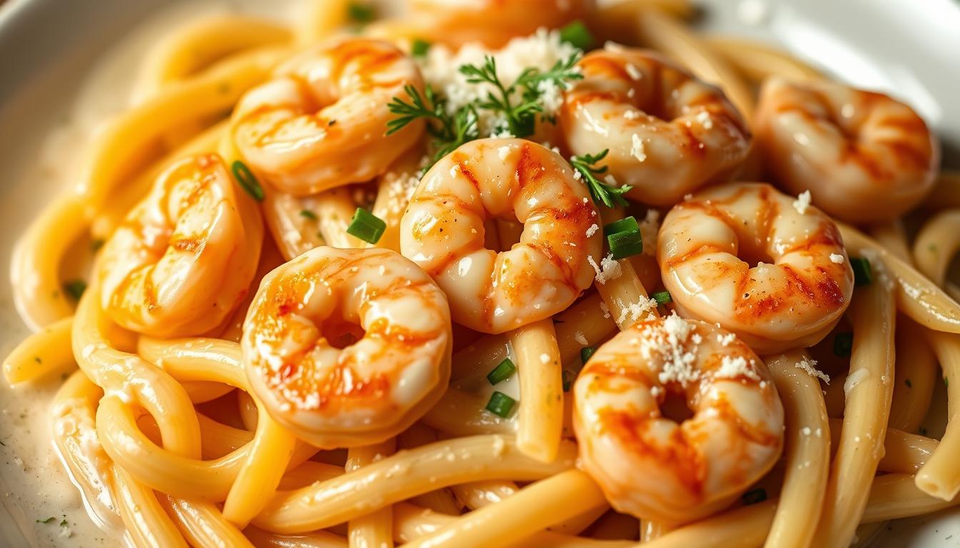 Garlic Shrimp Pasta
