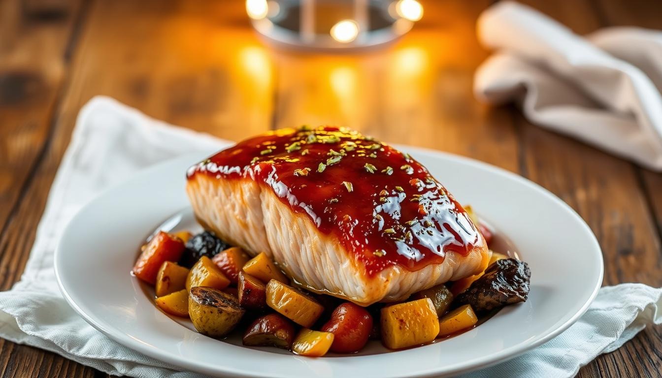 Honey Garlic Salmon