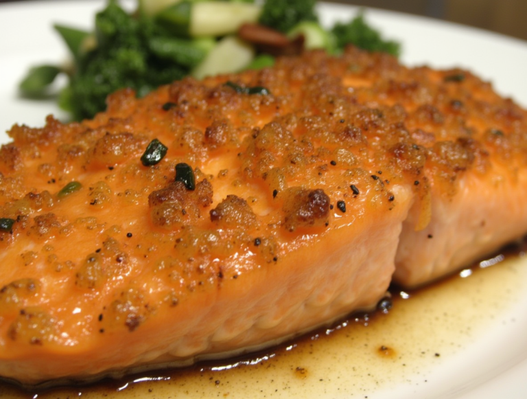 Baking salmon in oven