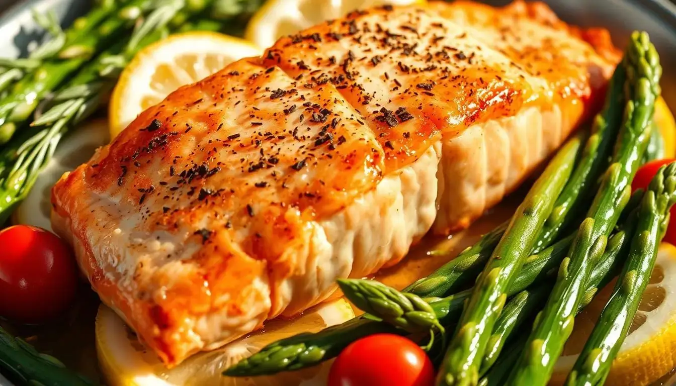 Healthy Oven Baked Salmon