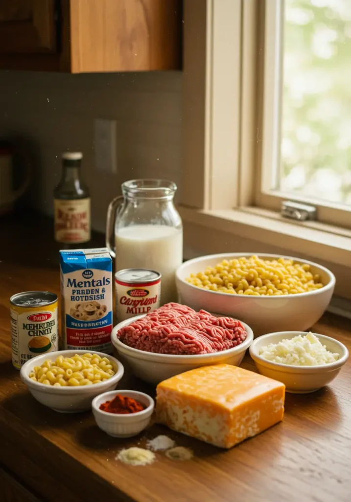 Minnesota beef and macaroni hotdish