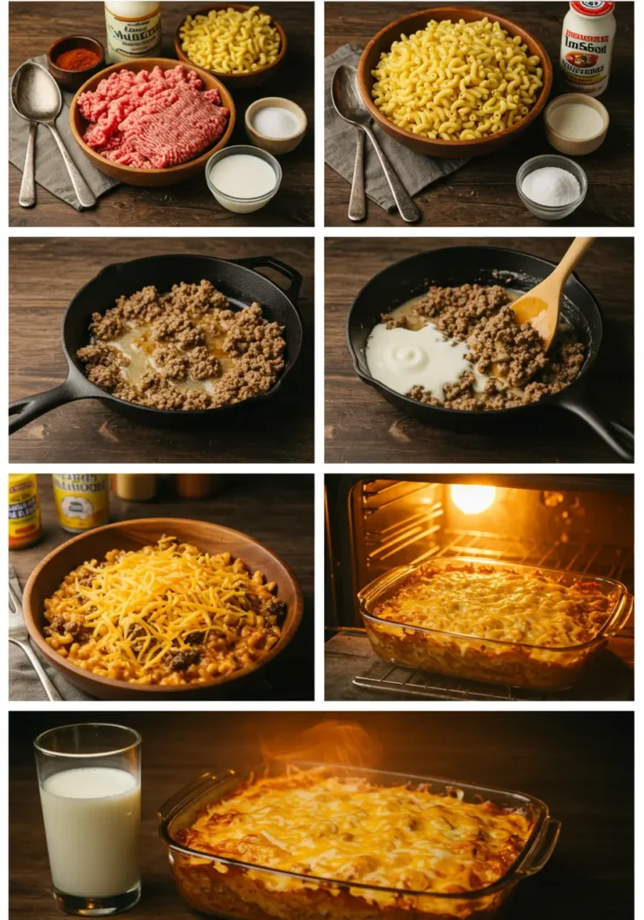 Minnesota beef and macaroni hotdish