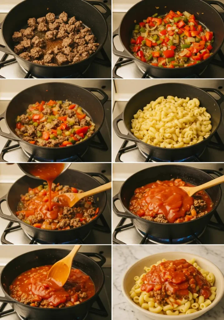 Classic Beef and Macaroni Goulash