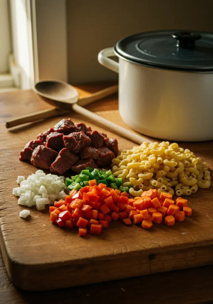 Classic Beef and Macaroni Goulash