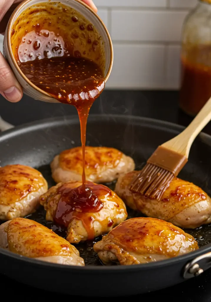 Apply the Glaze