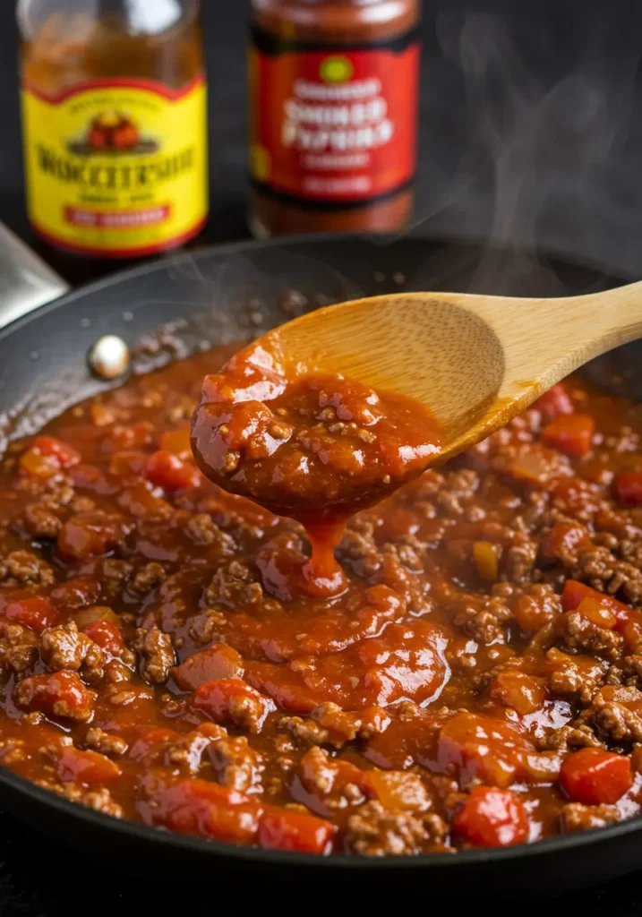 Craft the Signature Sloppy Joe Sauce