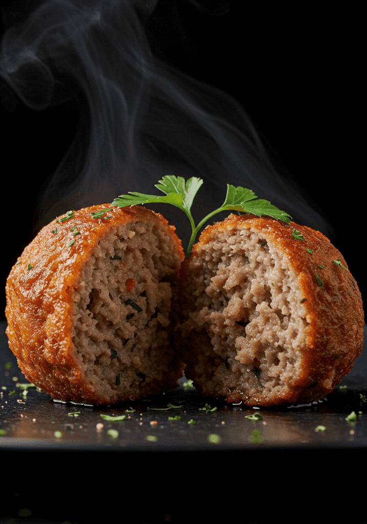 Italian Baked Meatballs