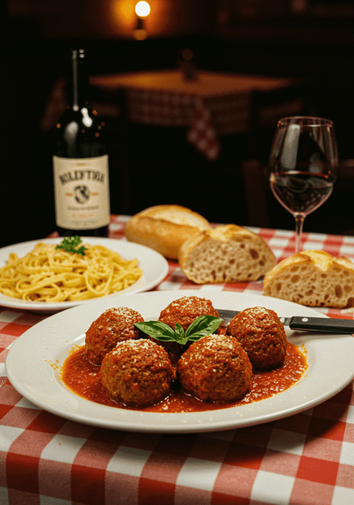 Italian Baked Meatballs