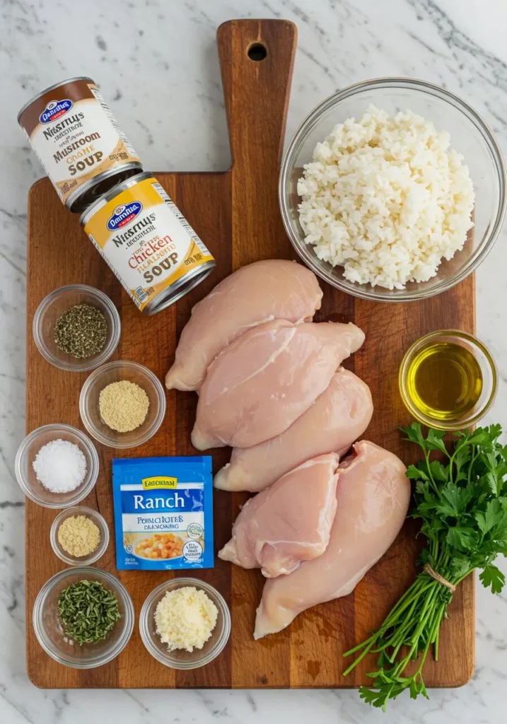 Ranch Chicken and Rice