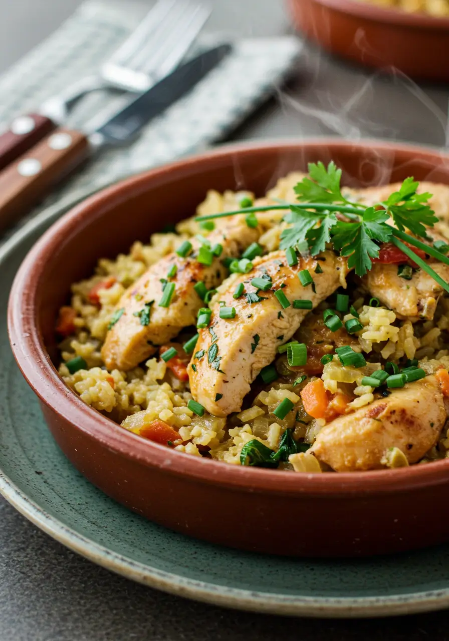 Ranch Chicken and Rice