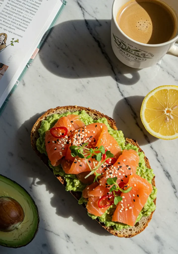 Smoked Salmon Avocado Toast