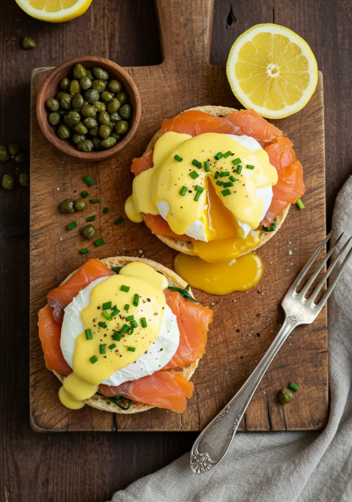 Smoked Salmon Eggs Benedict