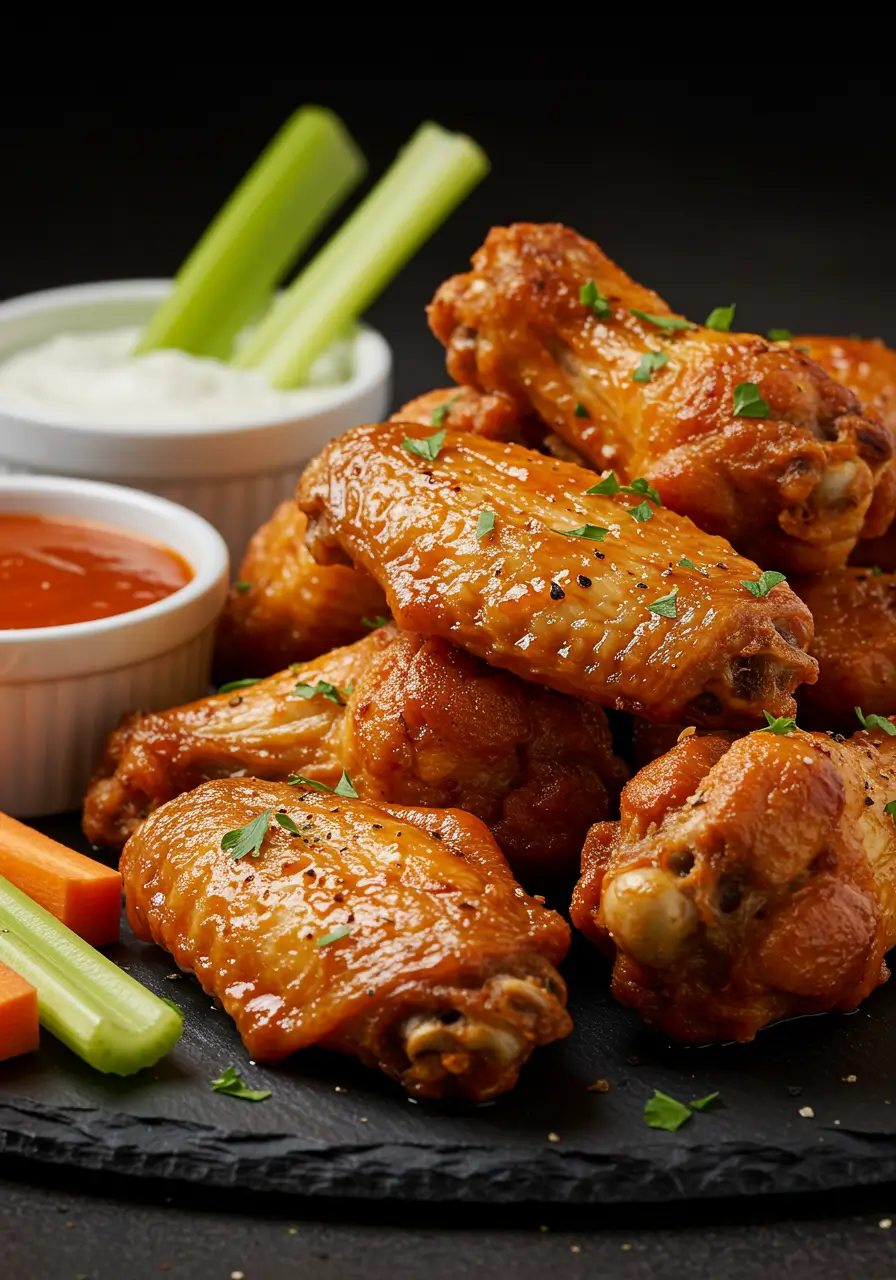crispy baked chicken wings