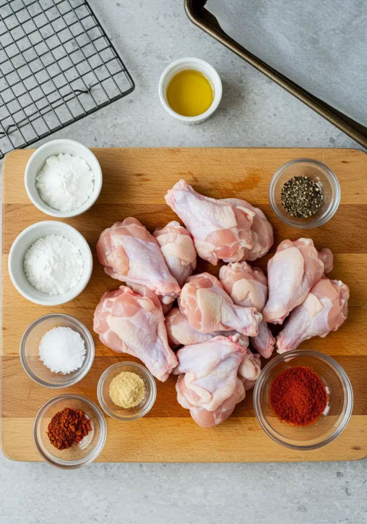 crispy baked chicken wings