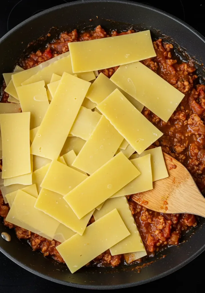 Add Noodles and Water