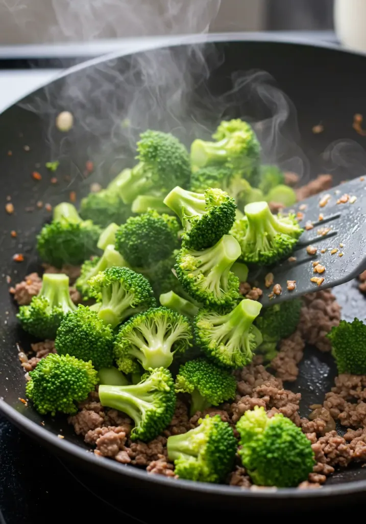 Add the Broccoli