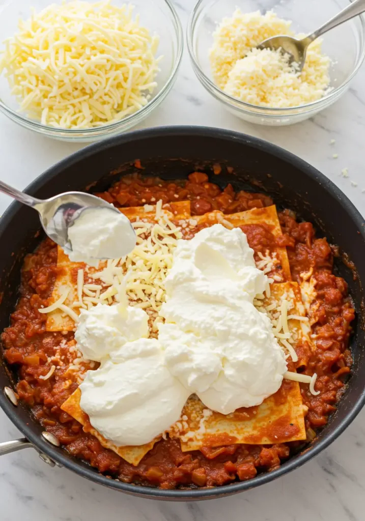 Add the Cheese Layer