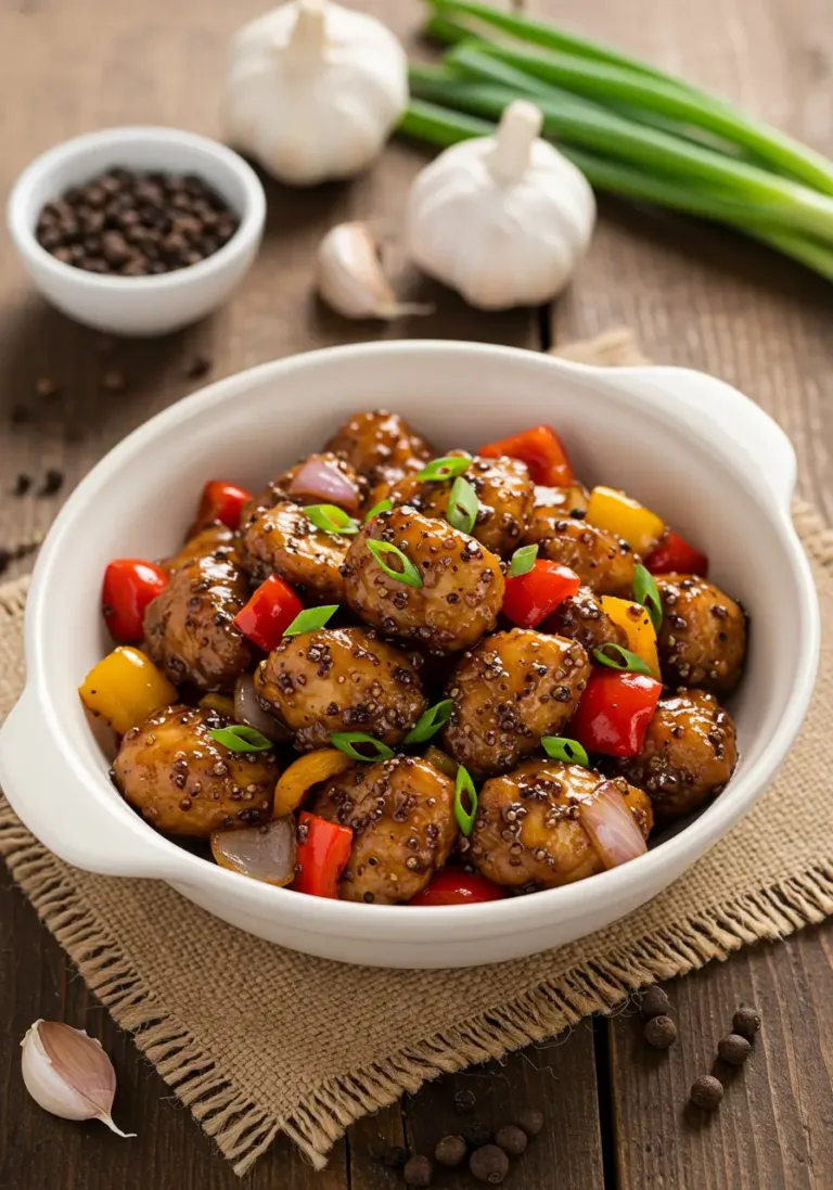 Black Pepper Chicken recipe