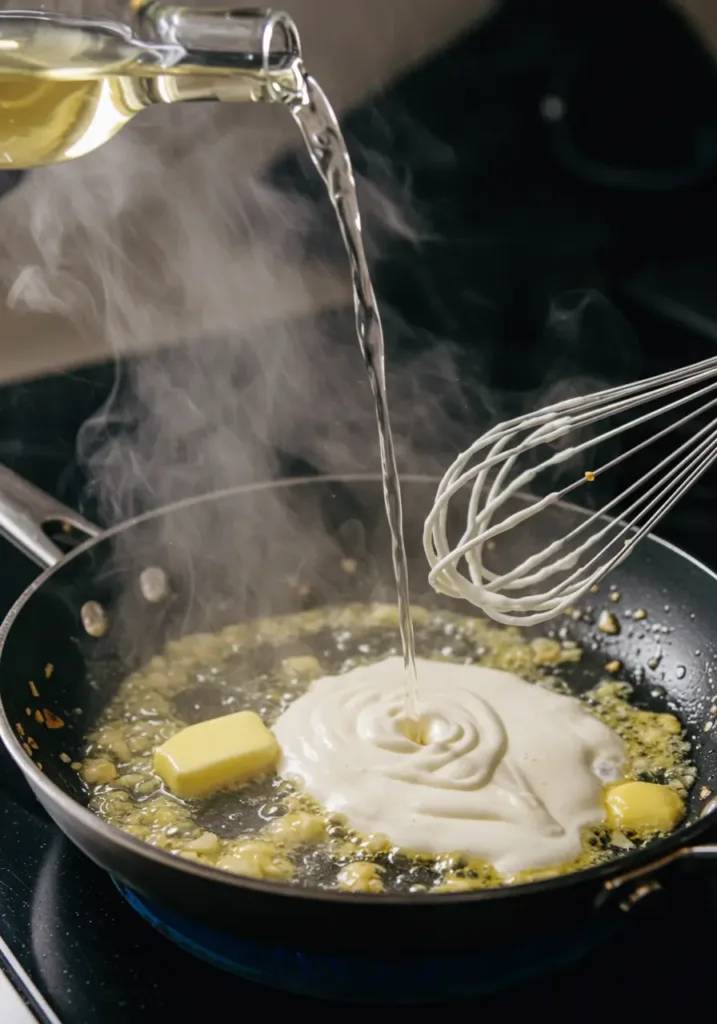 Create the Creamy Sauce