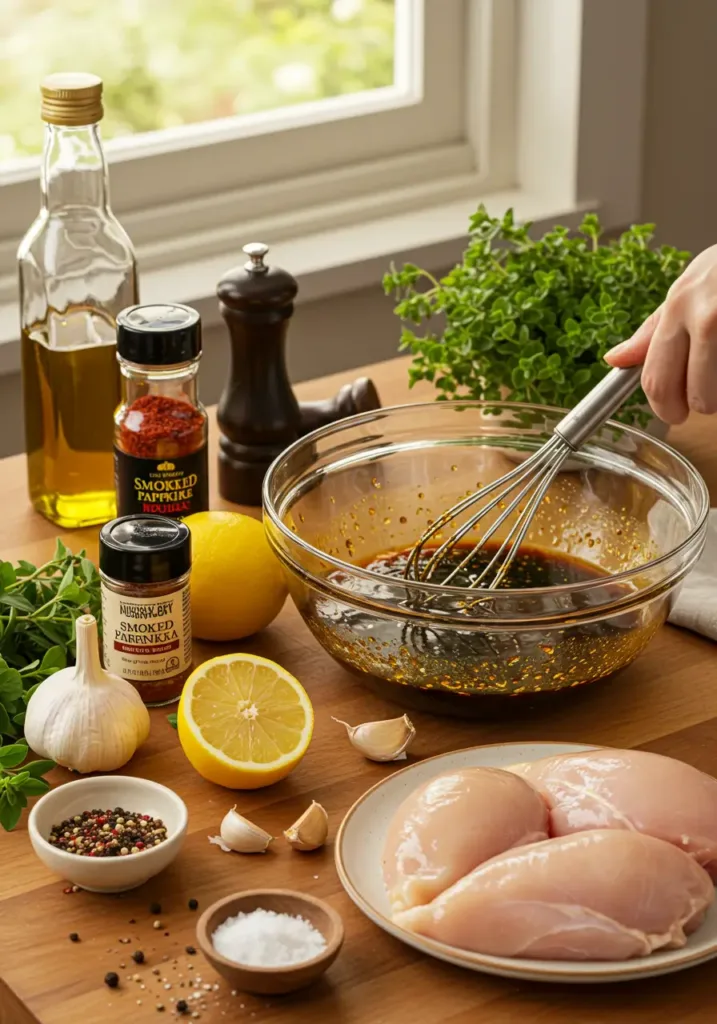 Grilled chicken marinade