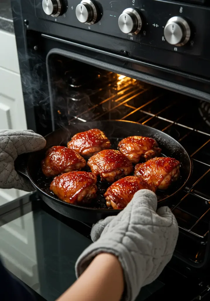 Oven Finish for Juicy Perfection