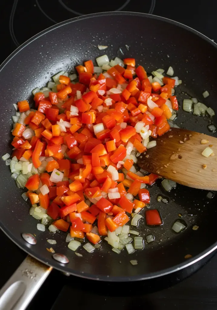 Sauté Aromatics and Vegetables