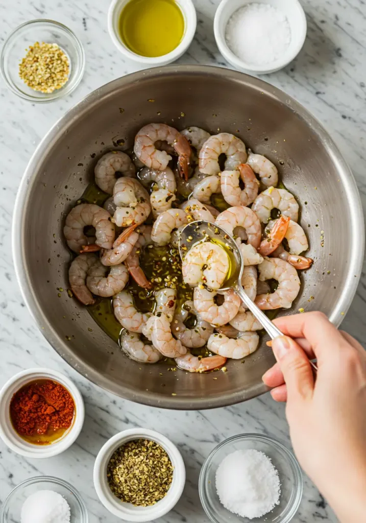 Season the Shrimp