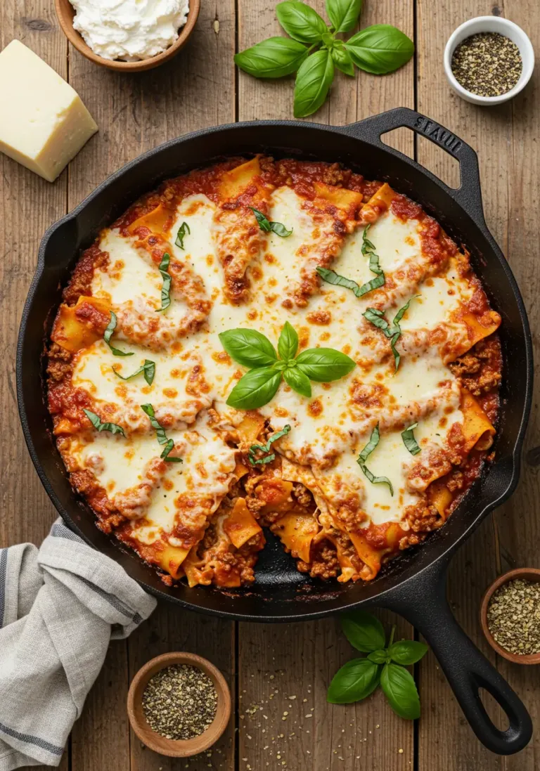 Skillet Lasagna