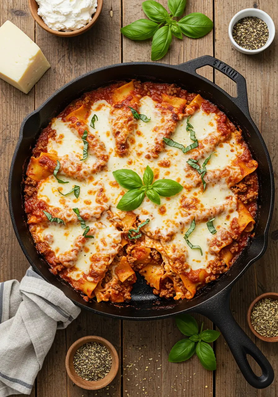 Skillet Lasagna