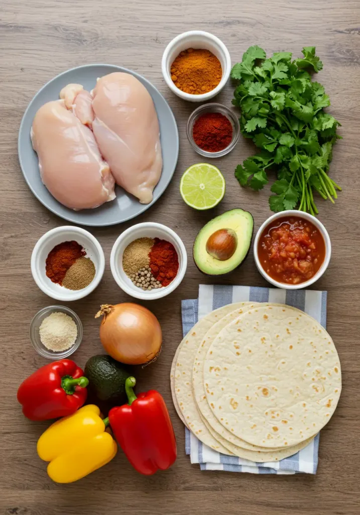 easy chicken tacos