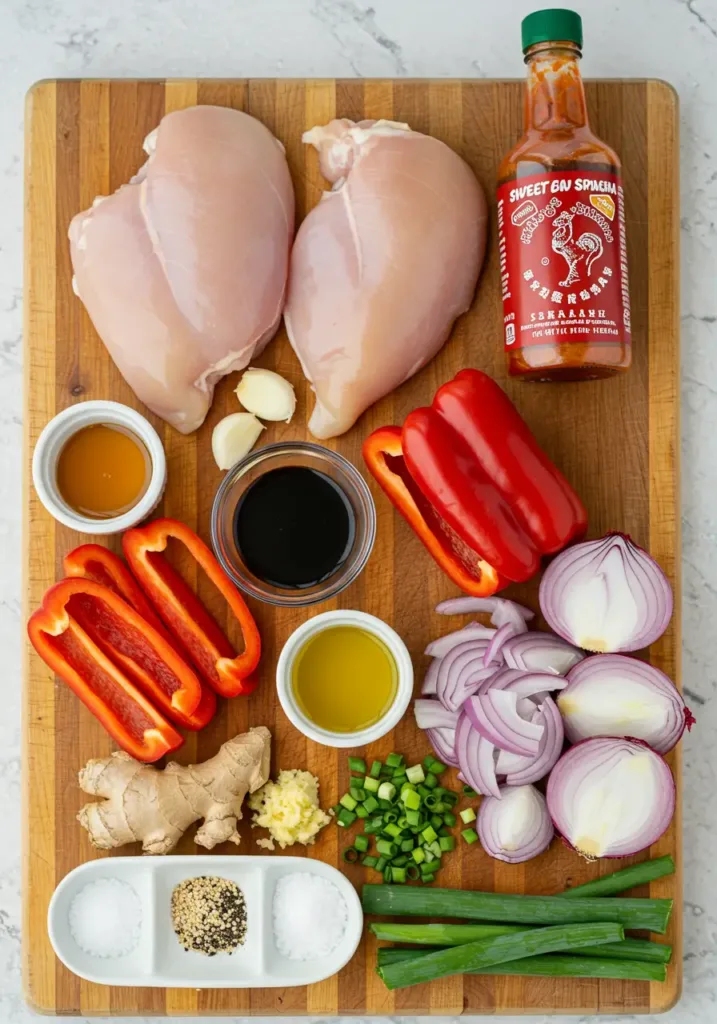 sweet and spicy chicken