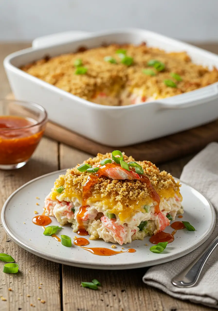Crab Rangoon Casserole