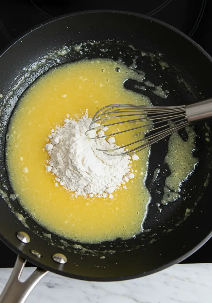 Create the Roux for Sauce