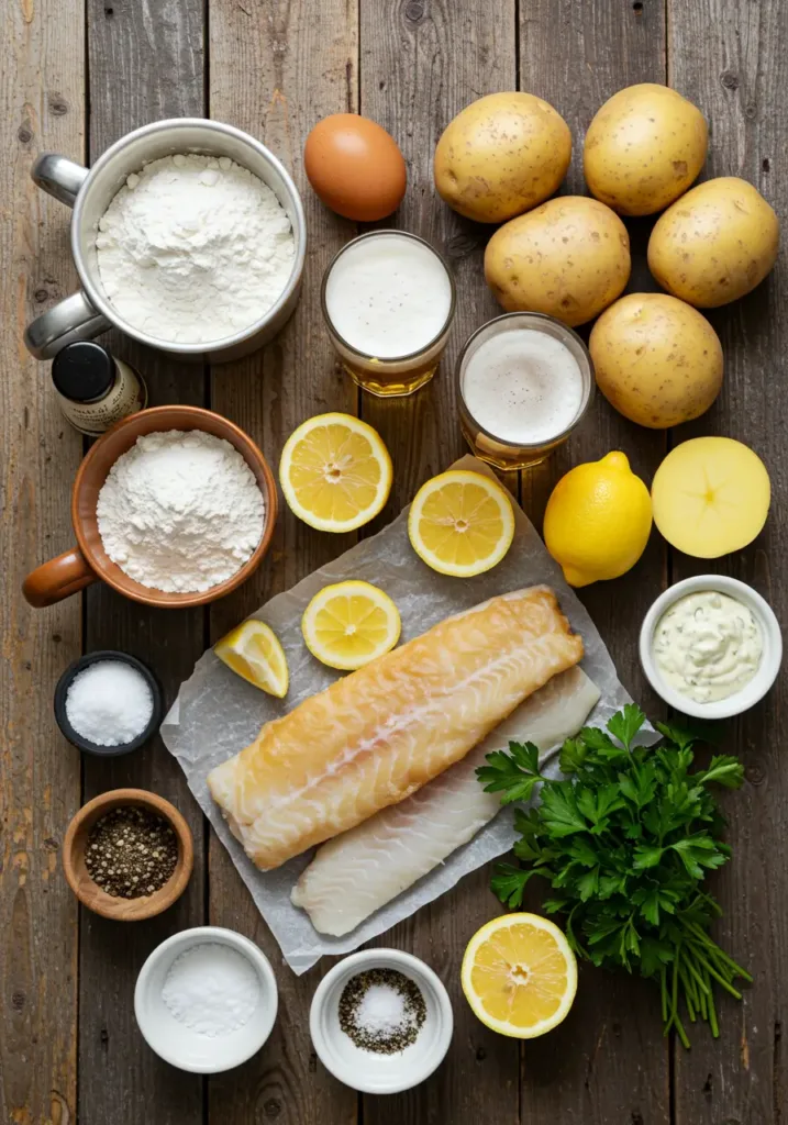 Crispy Fish and Chips Recipe