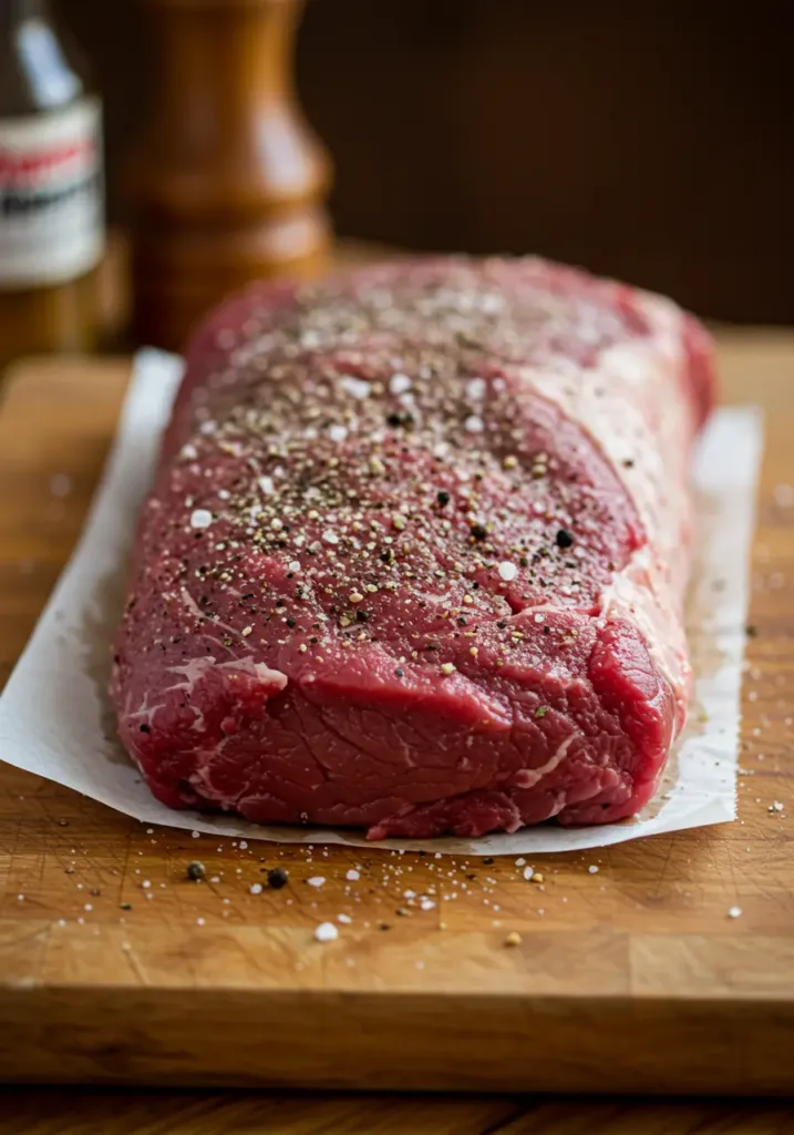 Prepare and Season the Beef