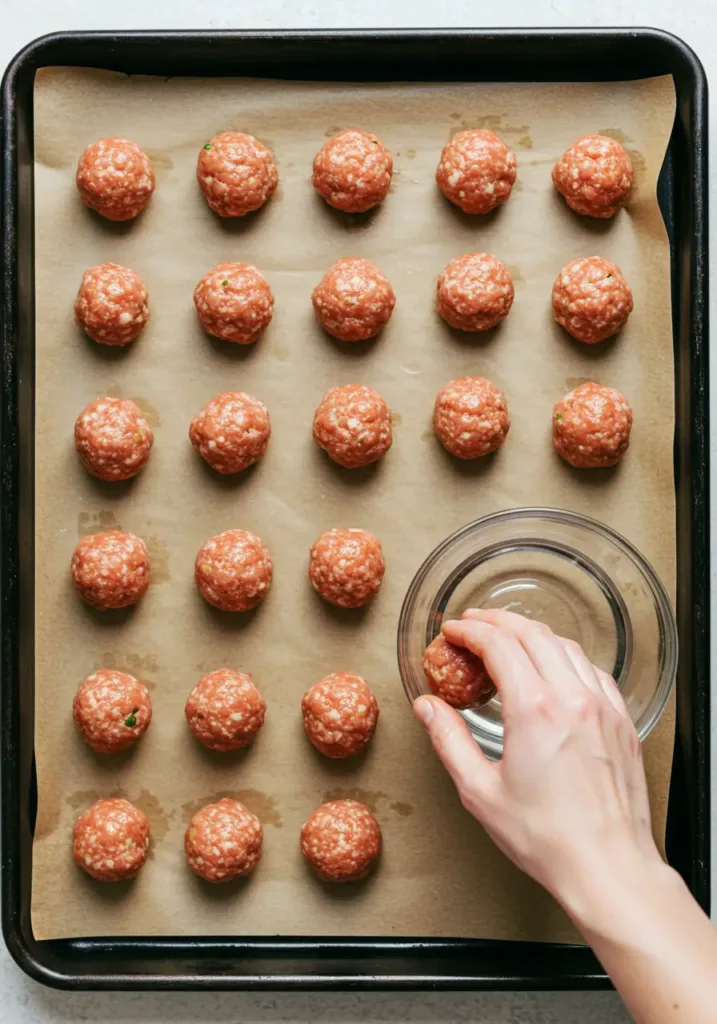 Shape the Swedish Meatballs
