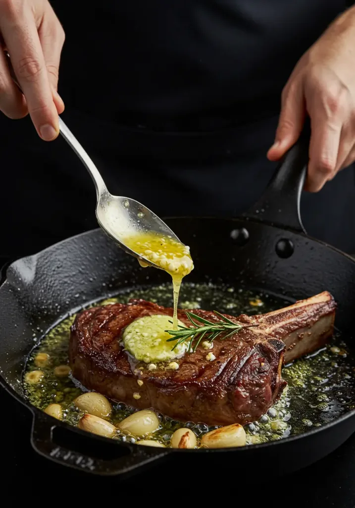 Butter Basting for Ultimate Richness
