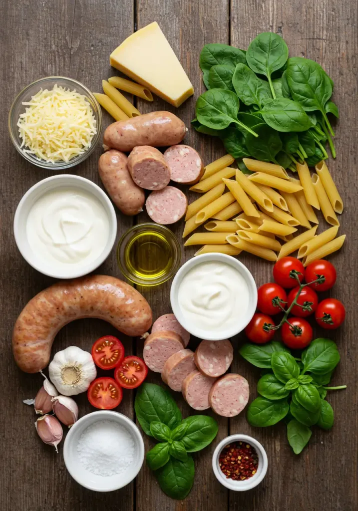 Chicken Sausage Pasta