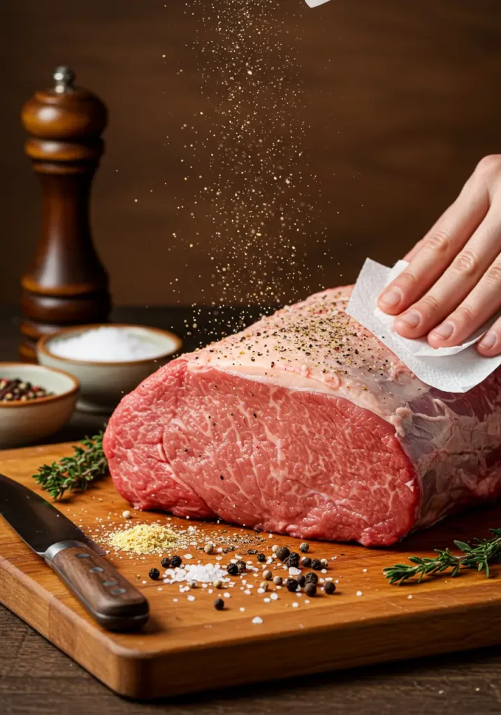 Prepare and Season the Roast